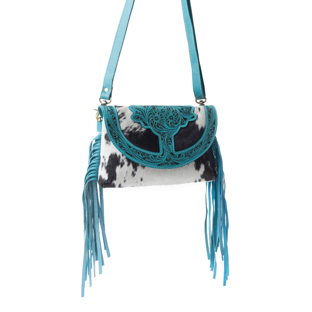 Stonedrop Ridge Crossbody Bag In  Teal