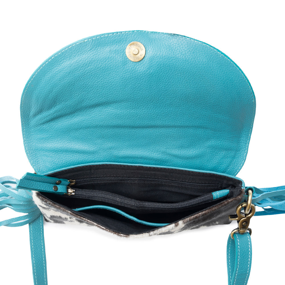 Stonedrop Ridge Crossbody Bag In  Teal