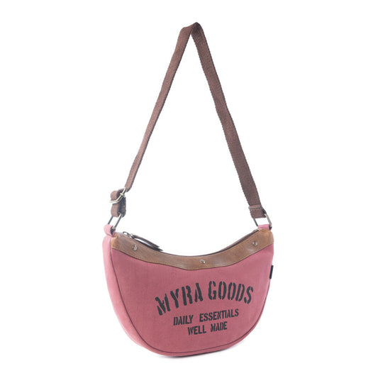 Myra Goods Mauve Ridge Crossbody Bag in Dusty Rose