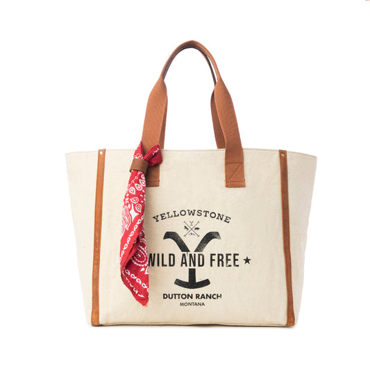 Yellowstone Ivory Creek Weekender Bag with Scarf