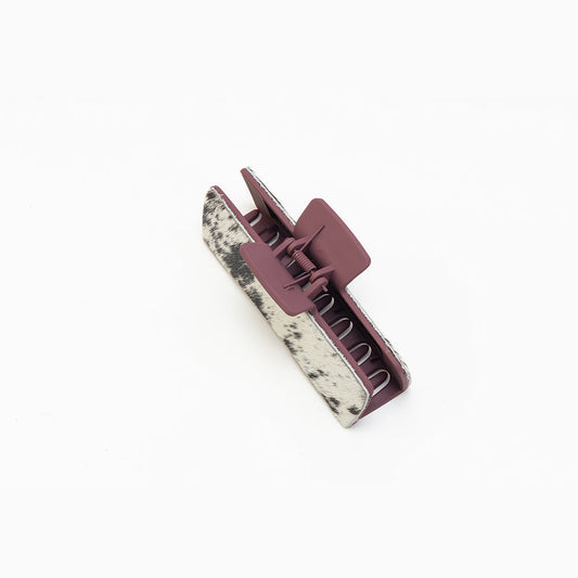 Myra Trailmark Black & White Hairon Hair Clip