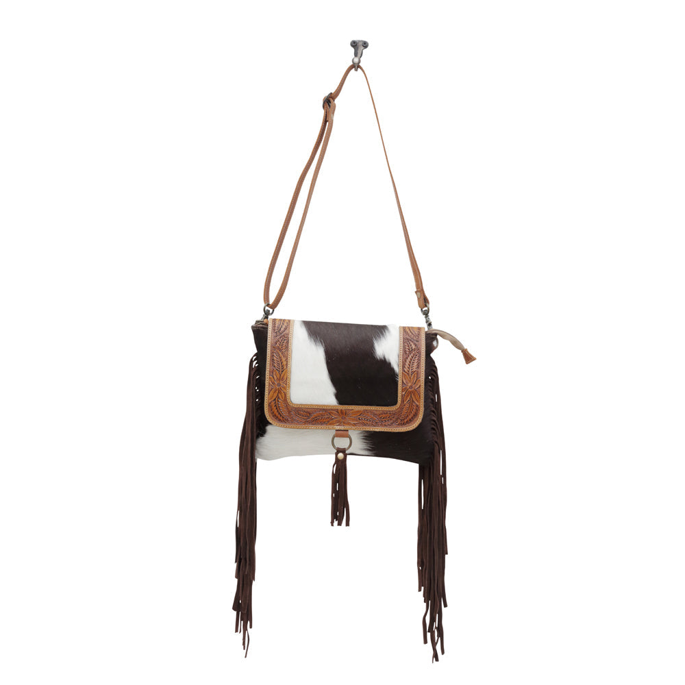 ALINA HAND-TOOLED BAG