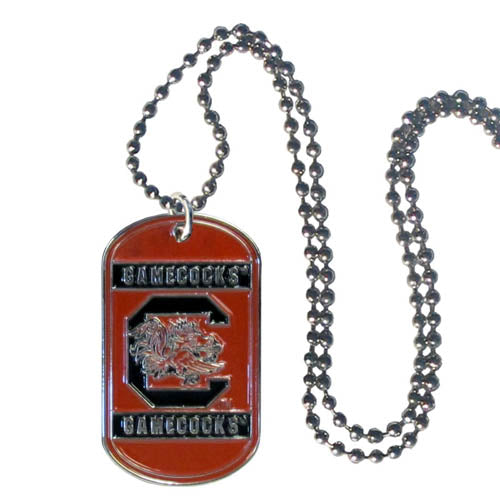 South Carolina Gamecocks Dog Tags Necklace
