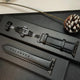 black button black