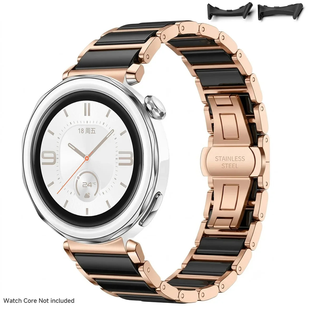 Google Pixel Watch Ceramic & Stainless Steel Bracelet Band