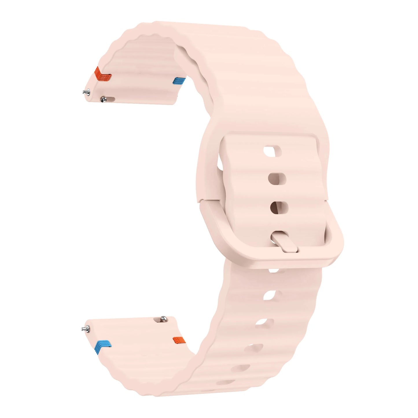 Motorola Moto Smartwatch Silicone Watch Band - Wave Suture Sports Strap