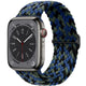 black blue green
