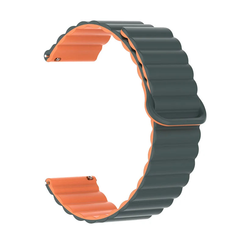 Magnetic Silicone Band for Motorola Moto Smartwatch - Quick Release Strap