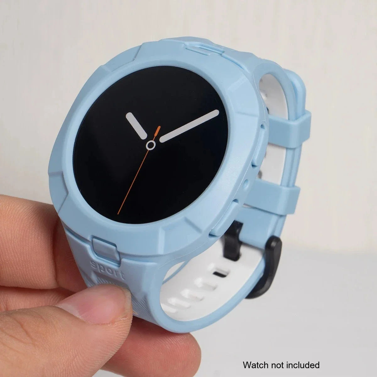 Samsung Galaxy Silicone Sport Watch Band - Case Watch8/Watch8 Classic/Watch9
