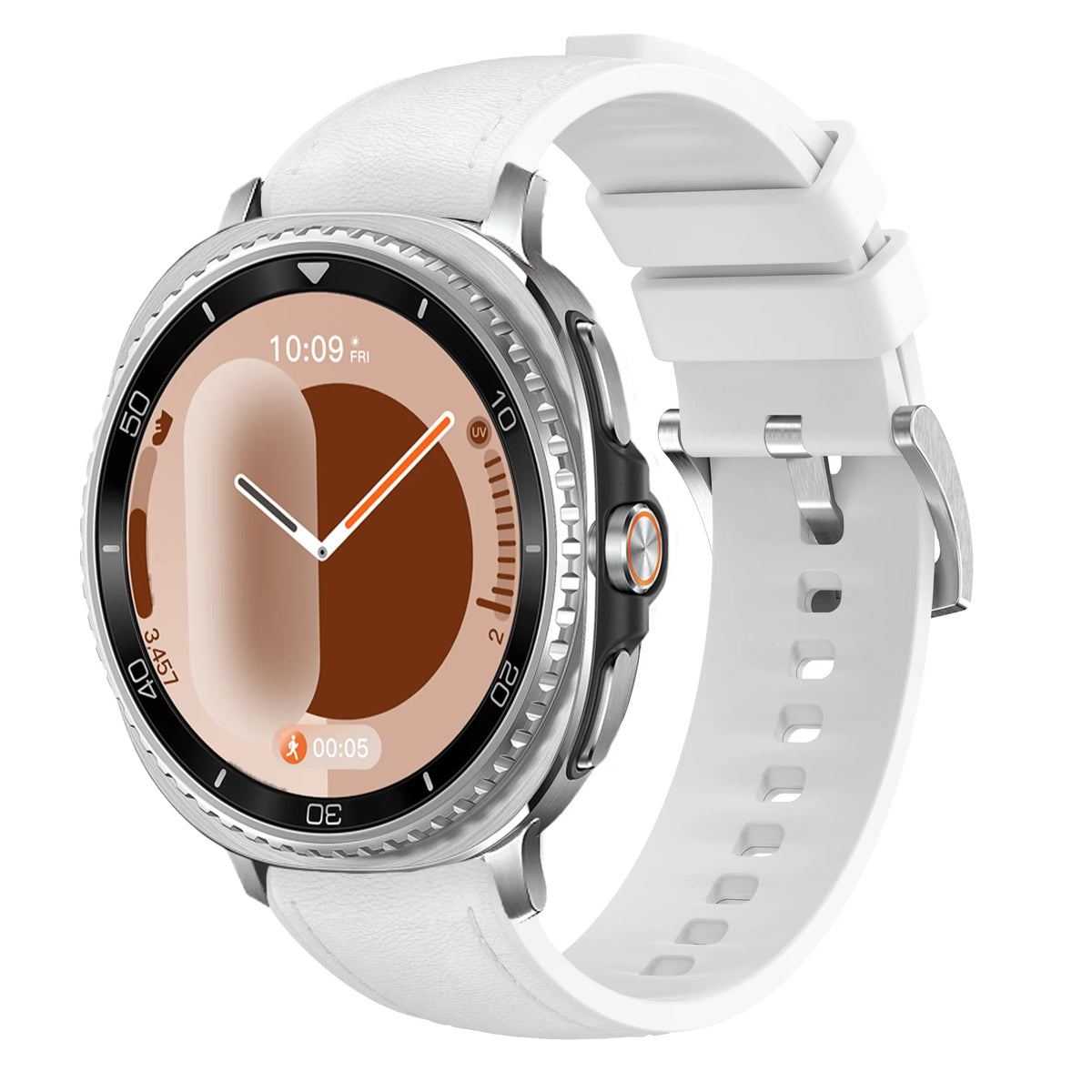 Samsung Galaxy Silicone Leather Watch Band - Watch8/Watch8 Classic/Watch9
