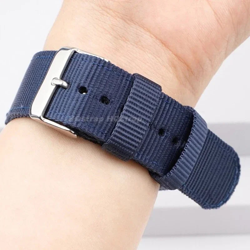 Samsung Galaxy Watch 7, 6, 5, 4 & FE Woven Nylon Band