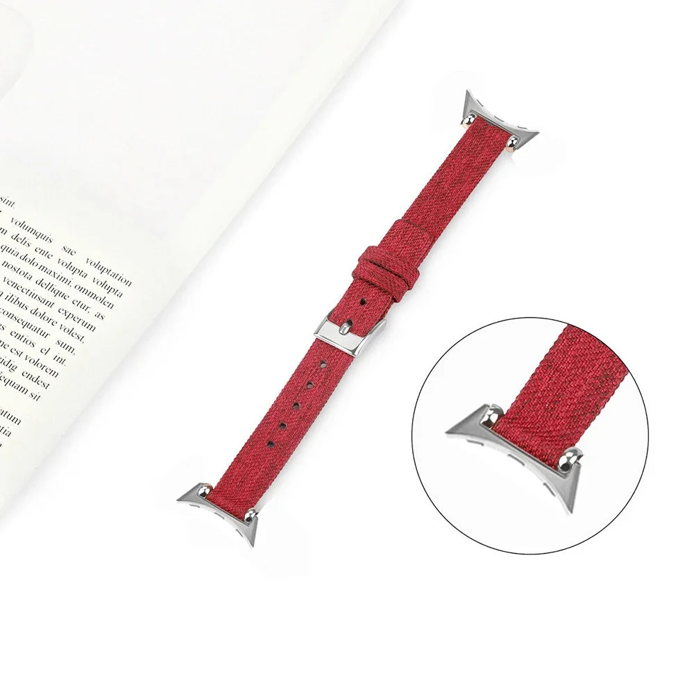 Google Pixel Watch Nylon Jewelry Bracelet Band