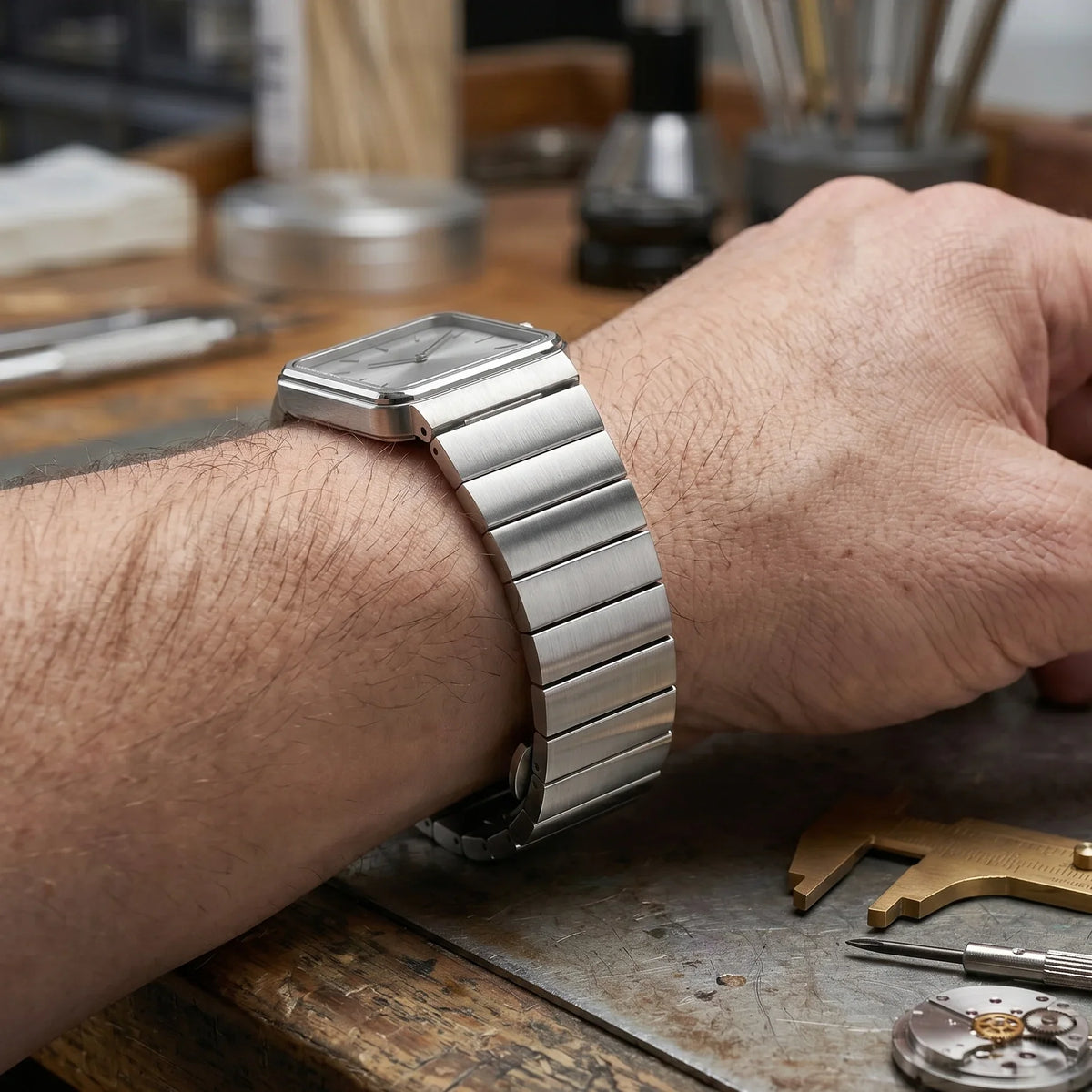 Huawei Watch & Watch GT Brushed Stainless Steel Bracelet