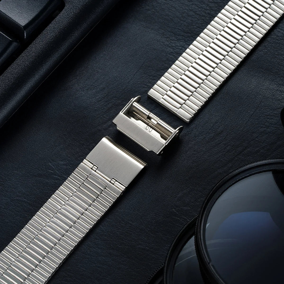 Samsung Galaxy Stainless Steel Link Watch Band - Watch8/Watch8 Classic/Watch9 Business