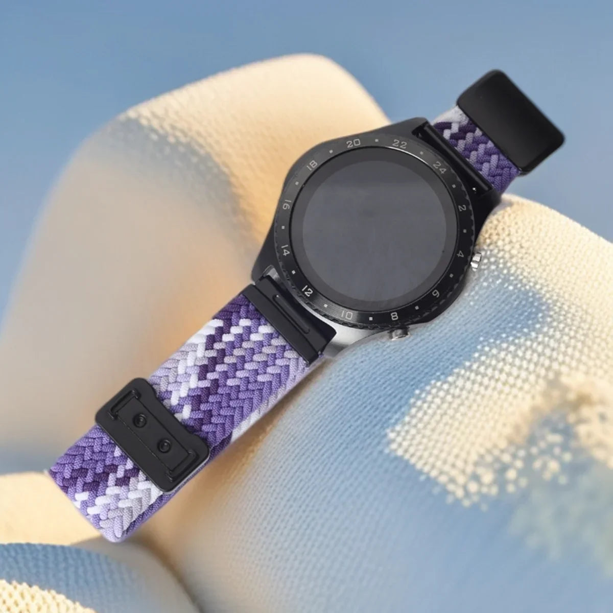Garmin Braided Nylon Smartwatch Band - Magnetic Strap