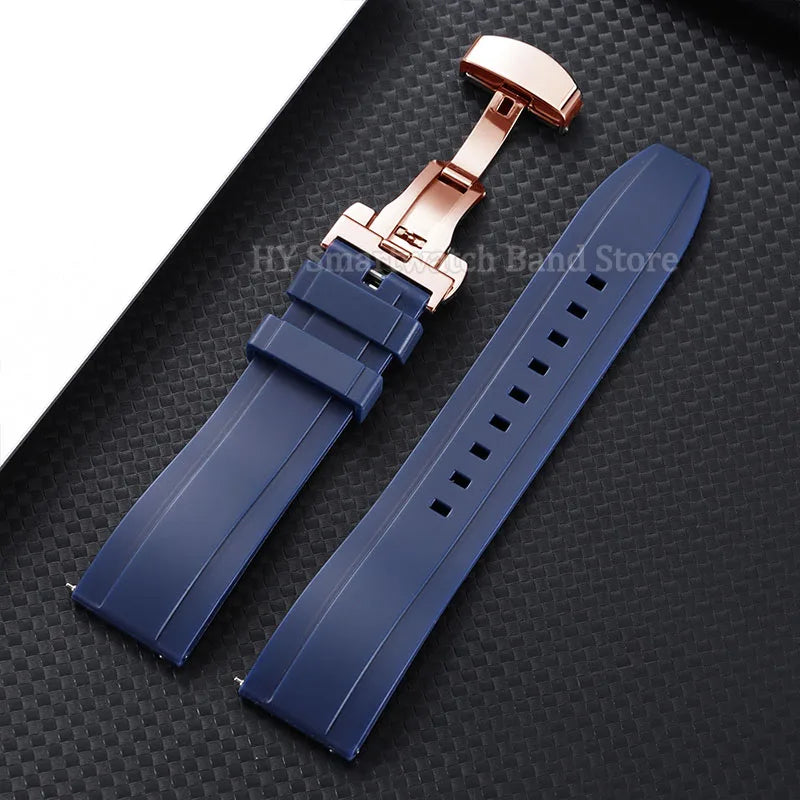 Motorola Moto Watch Silicone Band with Butterfly Clasp