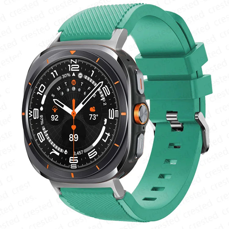 Samsung Galaxy Silicone Sport Watch Band - 20mm/Ultra+Ultra2