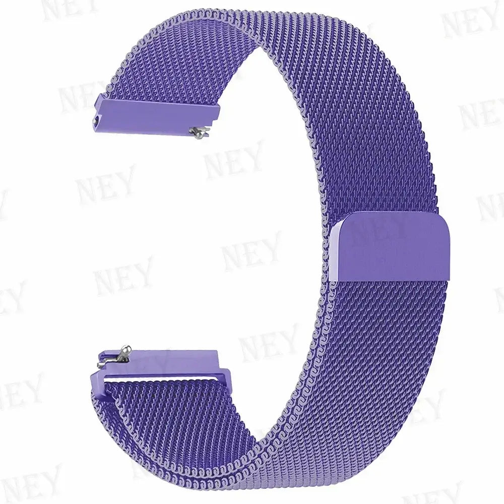 Amazfit Milanese Loop Band Stainless Steel Smartwatch Strap Metal Bracelet