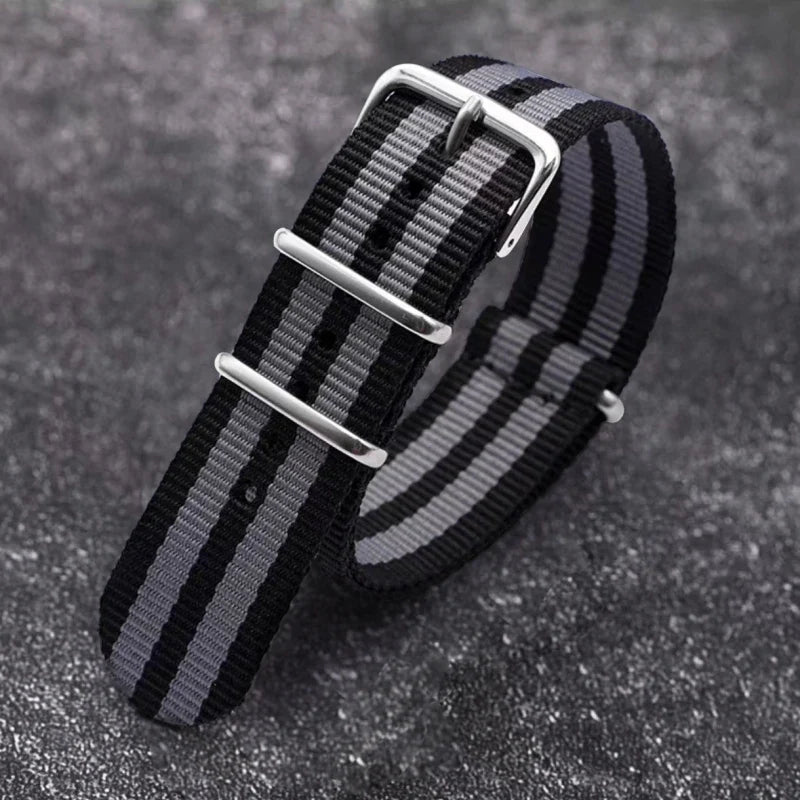 OnePlus Smartwatch Nylon Band Universal Canvas Loop Strap for Men & Women