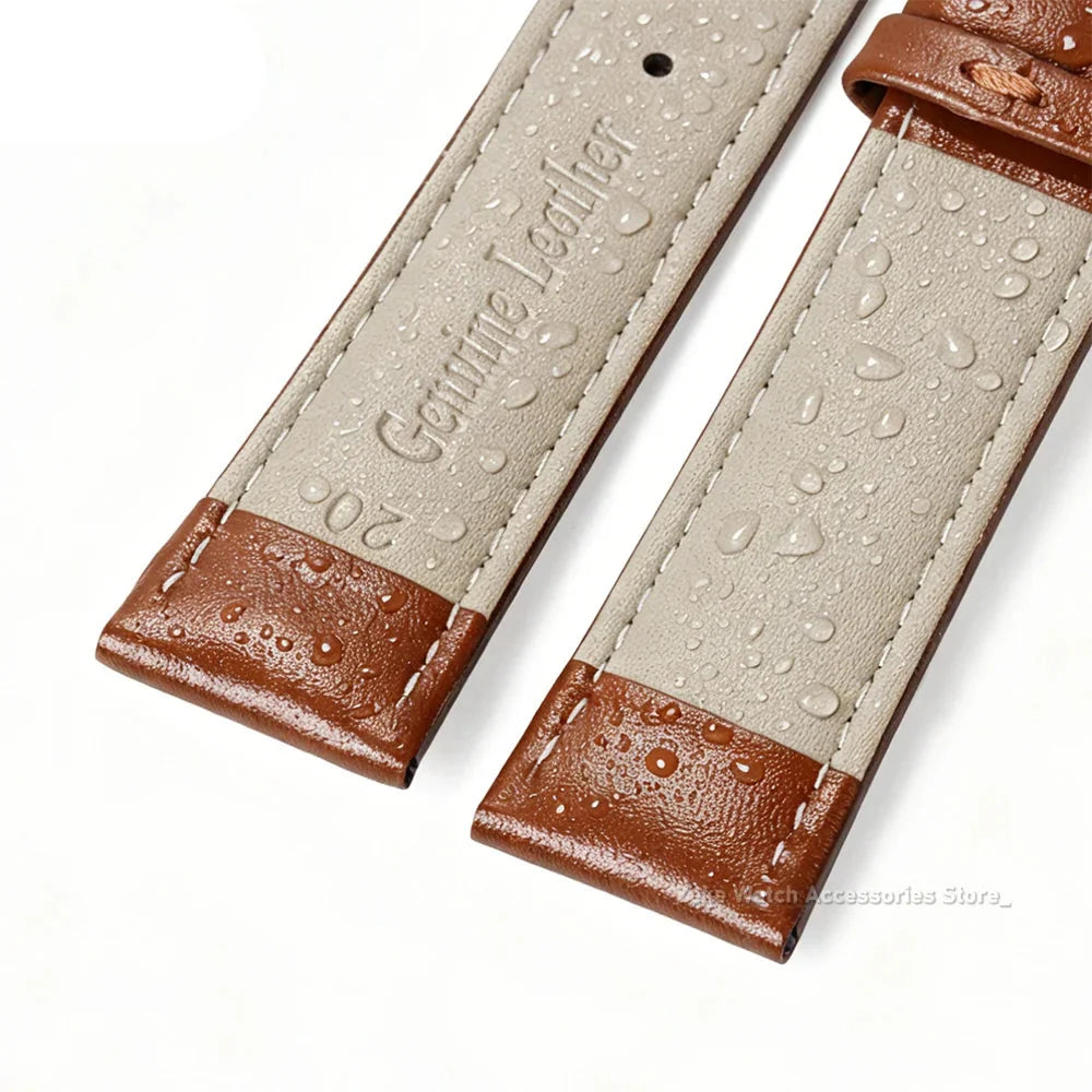 TicWatch Pro 5, Pro 3 & E3 Slim Calfskin Band, Spring Bars & Tool