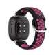 hot pink and black
