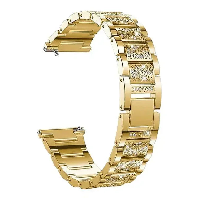 Samsung Galaxy Watch 7, 6, 5, 4 & FE Women's Rhinestone Link Bracelet