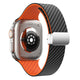 black orange-silver