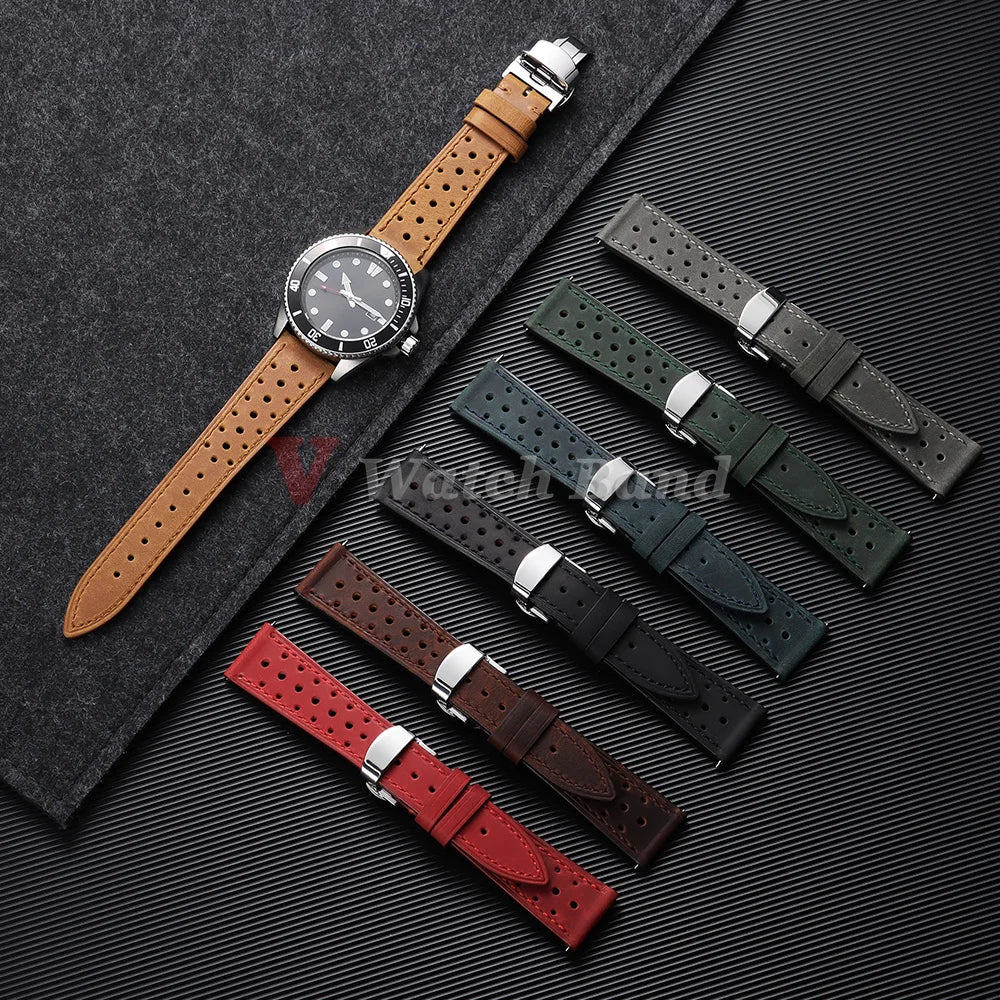Huawei Watch & Watch GT Perforated Racing Leather Band
