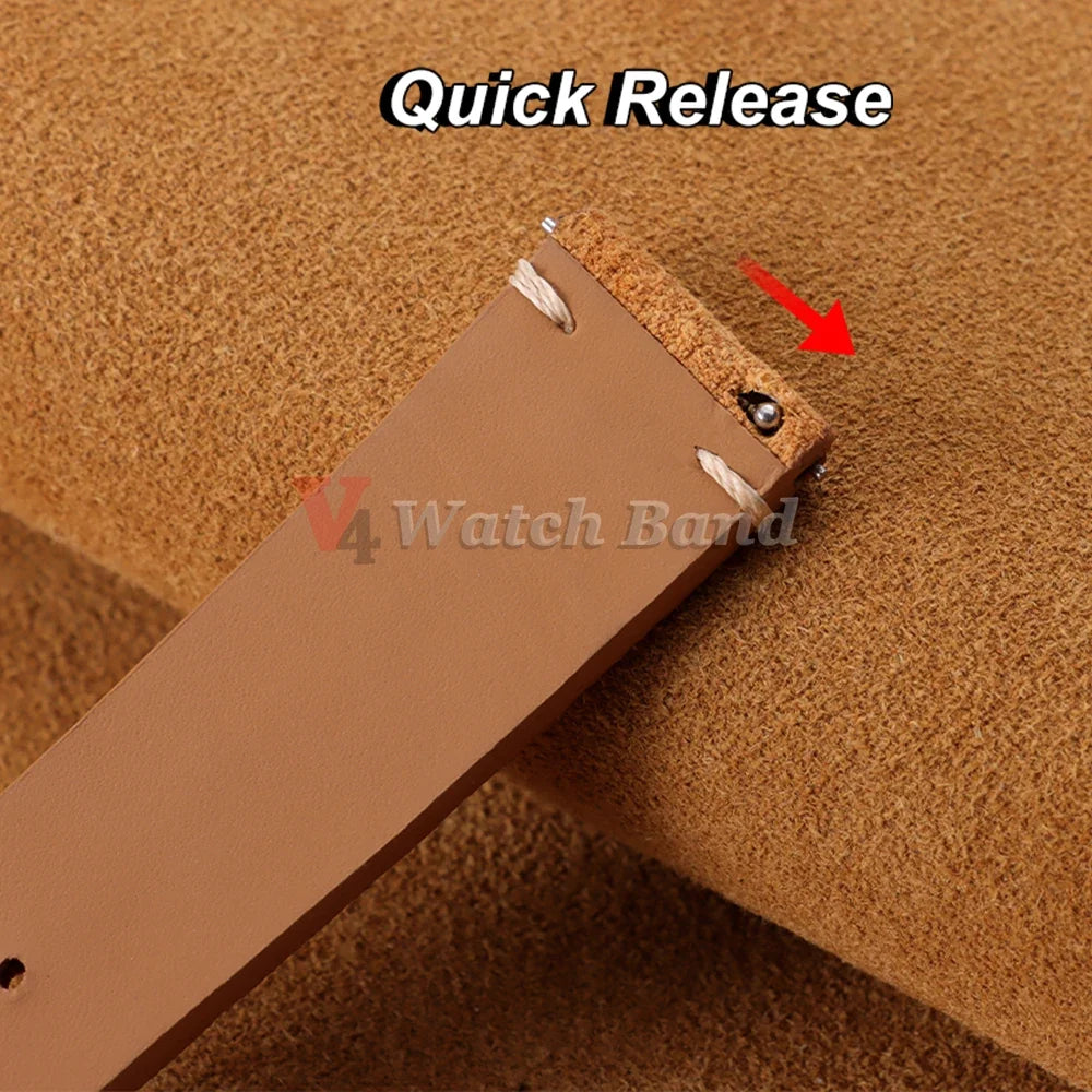 OnePlus Watch Vintage Suede Band with Butterfly Clasp