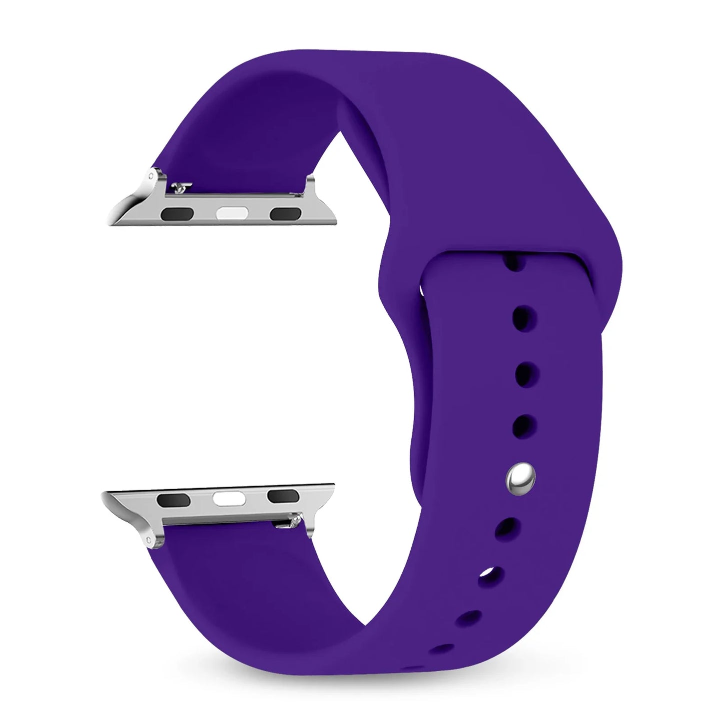 Apple Watch Silicone Strap - Comfortable Waterproof Band