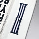 stripe blue white