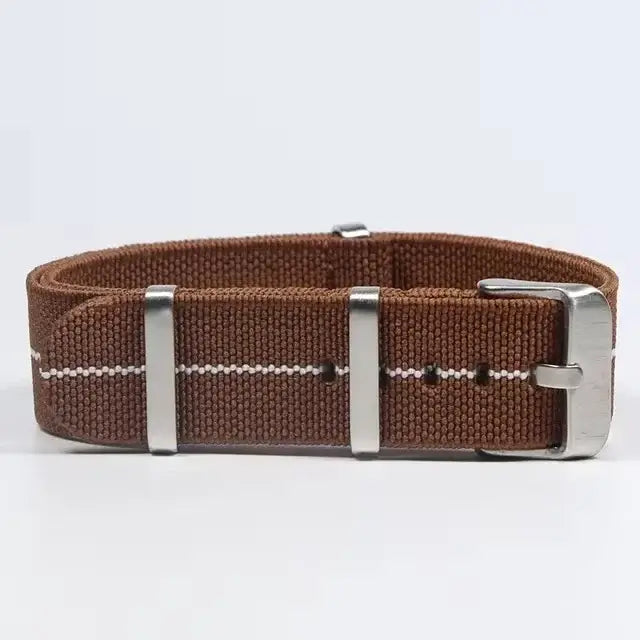 Amazfit Bands Nylon Military Parachute Style Watch Strap Blue Red