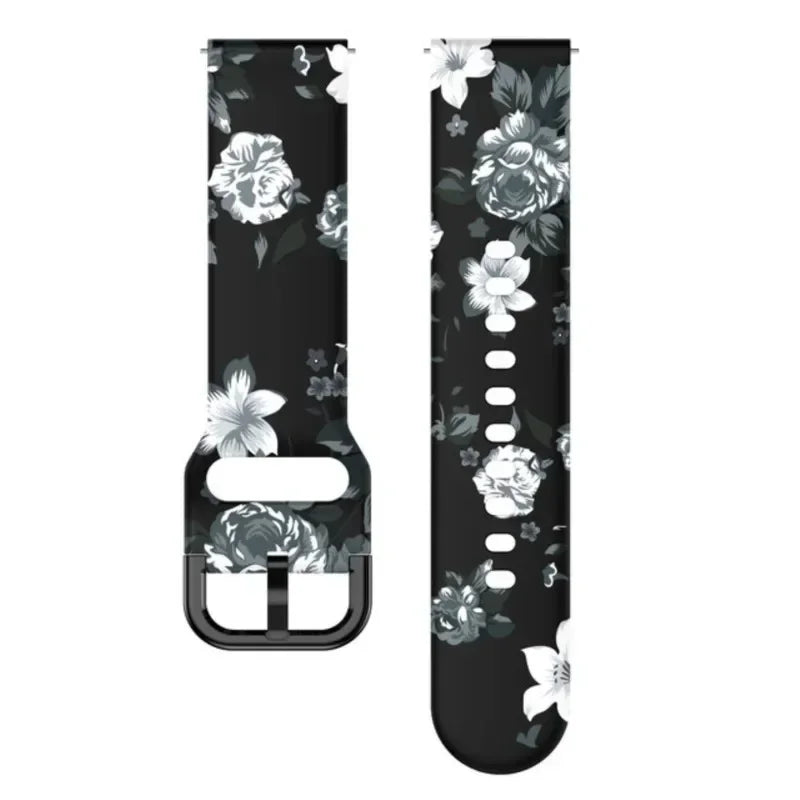 Motorola Moto Watch Printed Silicone Band