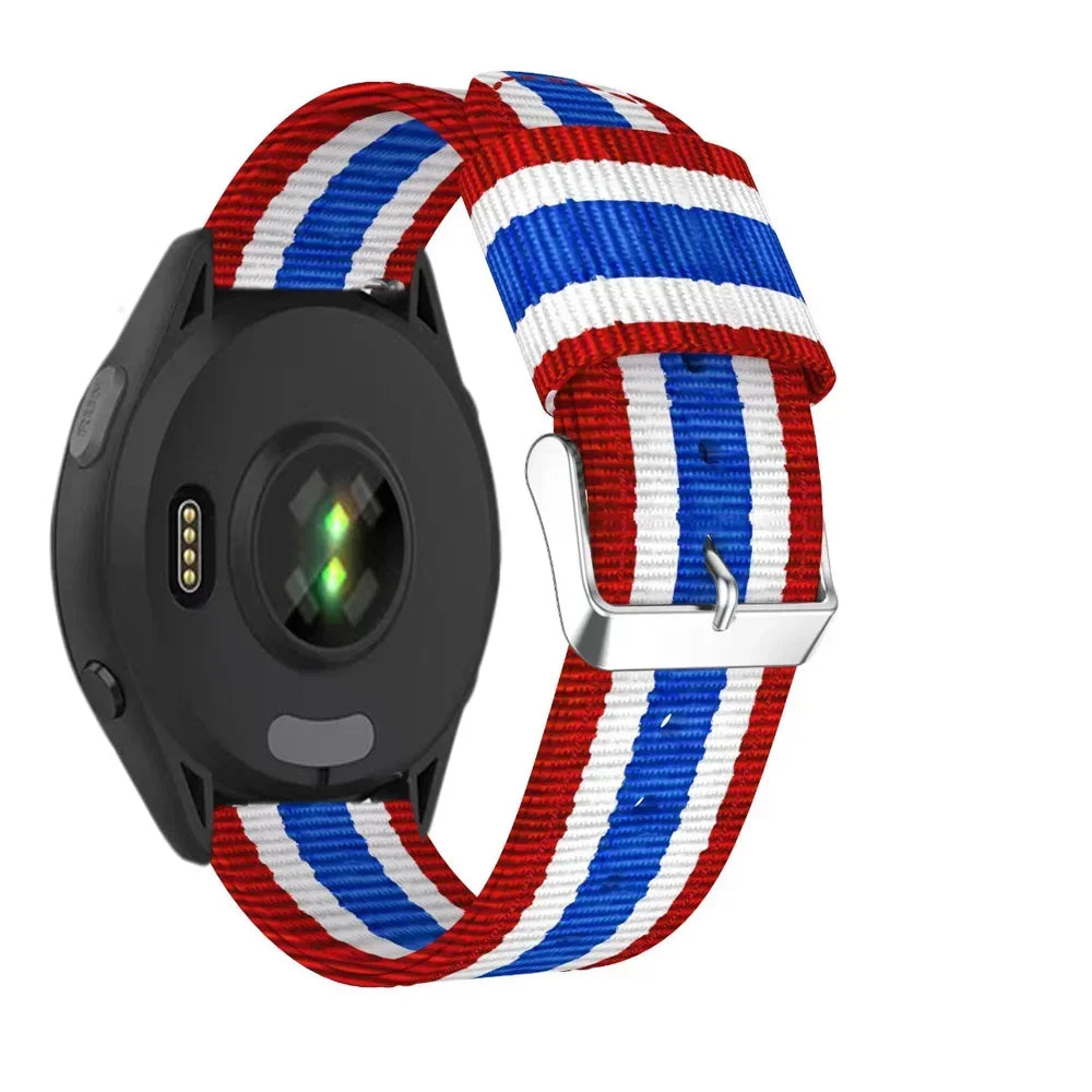 Garmin Canvas Nylon Watch Band - Buckle Strap