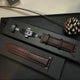 black button dark brow