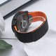 black and orange