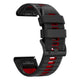 black - red