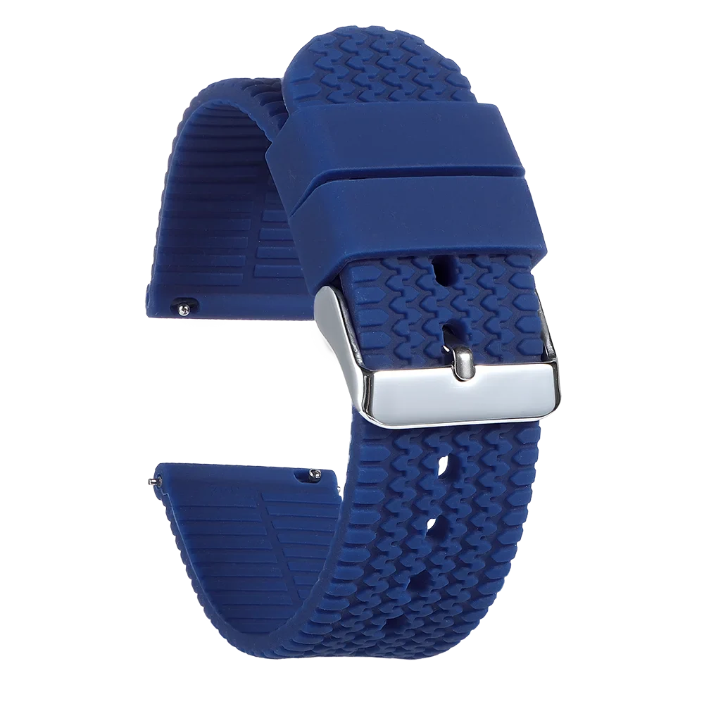 Samsung Galaxy Watch 7, 6, 5, 4 & FE Tread Pattern Silicone Band