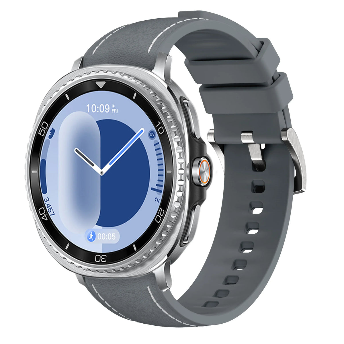 Samsung Galaxy Silicone Leather Watch Band - Watch8/Watch8 Classic/Watch9
