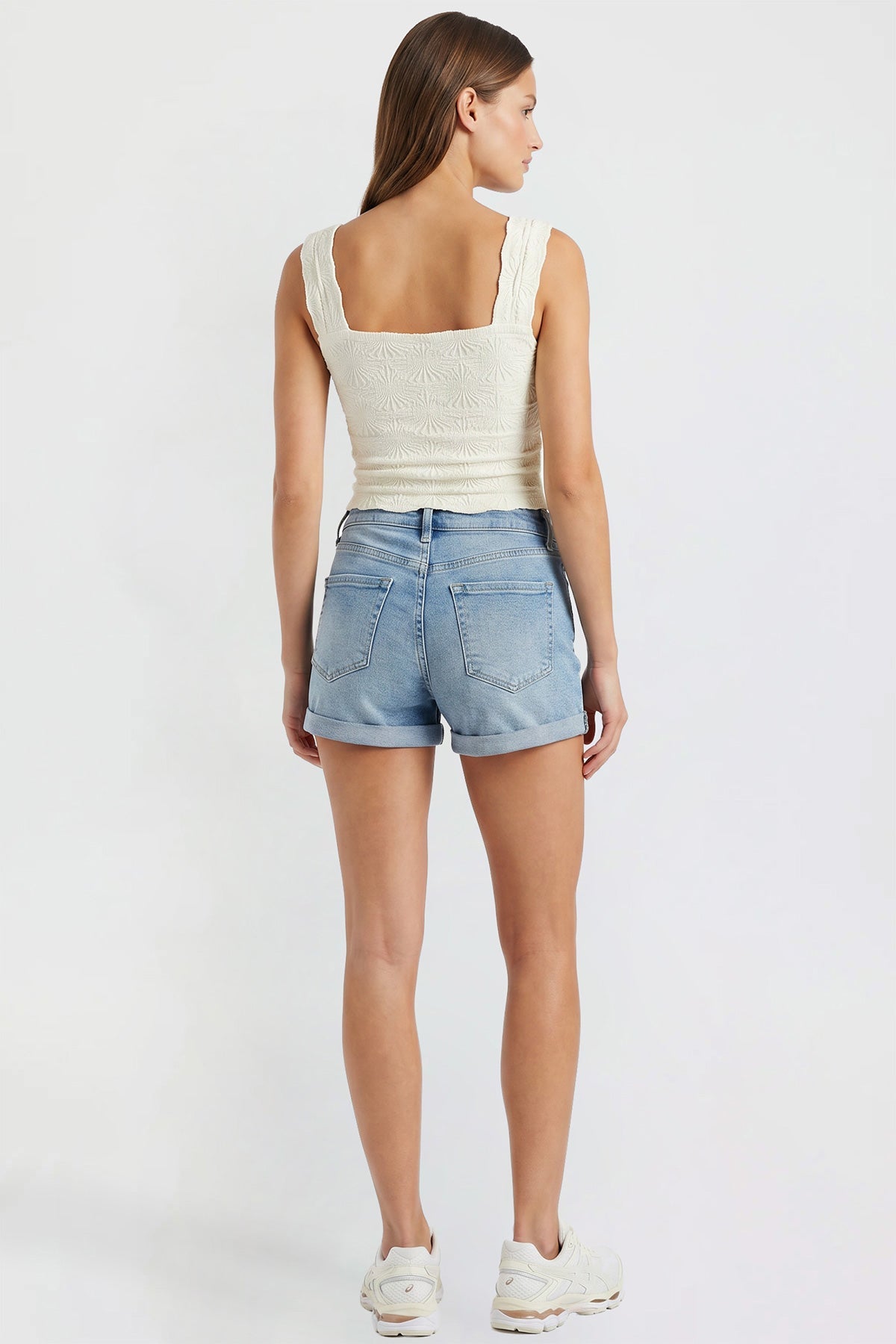 Women's  Cuff Hem Short