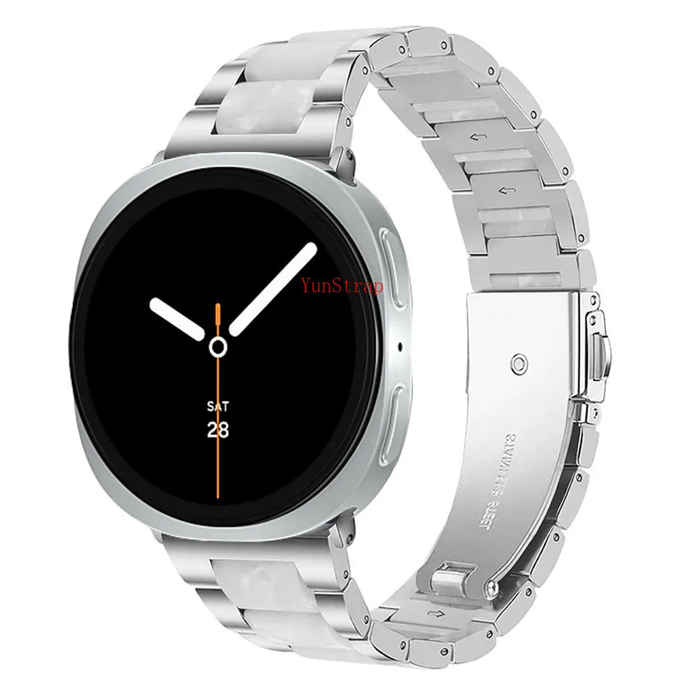 Samsung Galaxy Watch Band Metal Resin Bracelet Watch8/Watch8 Classic/Watch9 Ultra/Ultra2