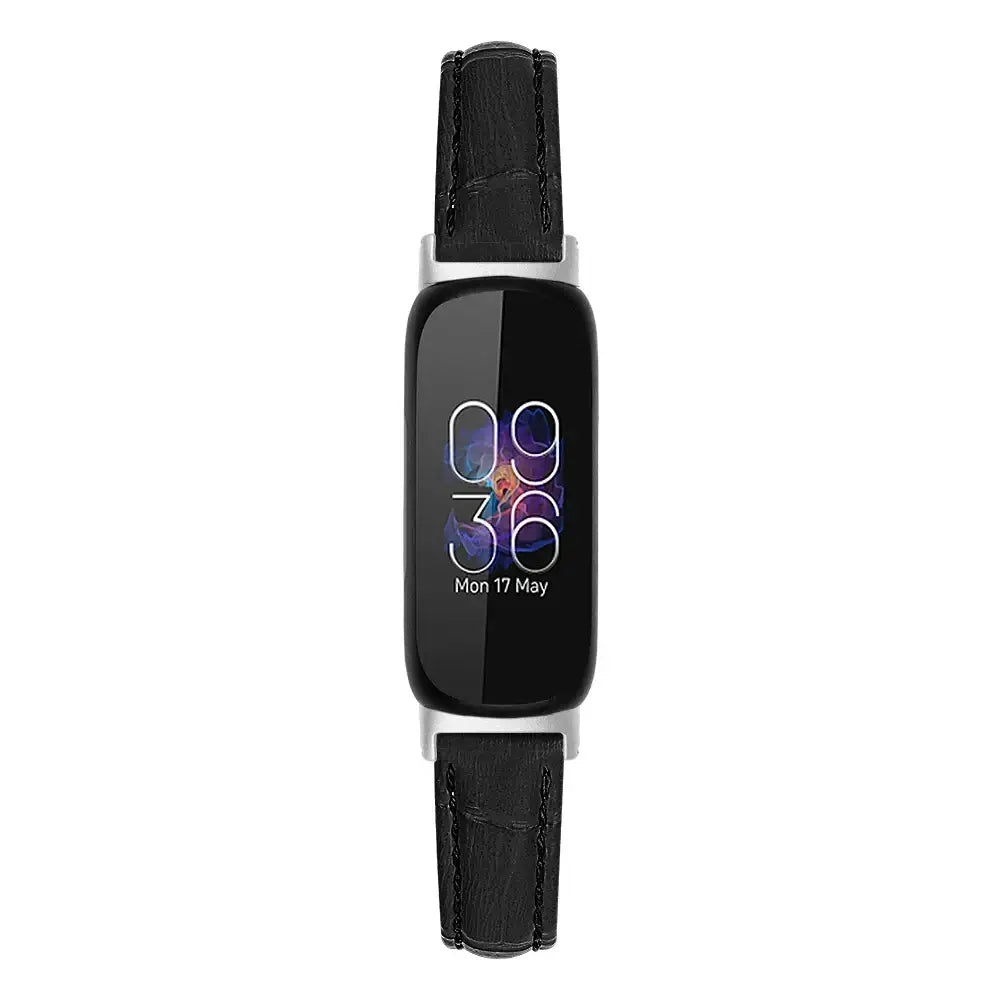 Fitbit Inspire 3 Slim Leather Band – Elegant Minimalist Strap