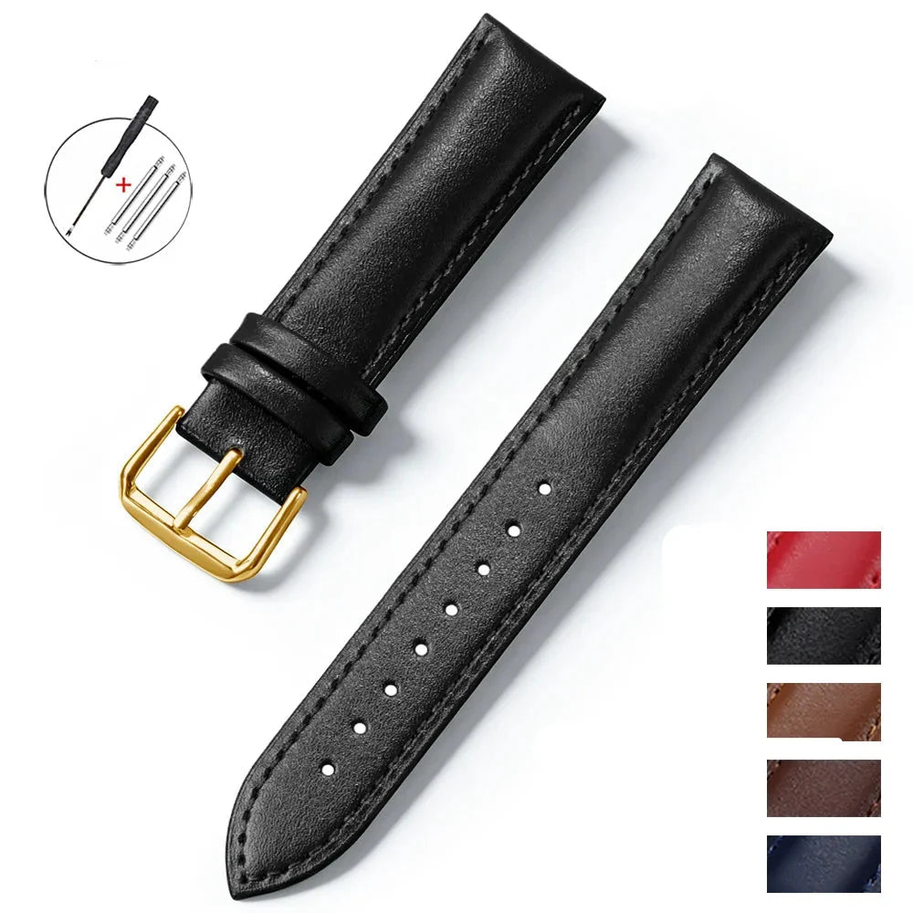 OnePlus Watch Slim Calfskin Band, Spring Bars & Tool