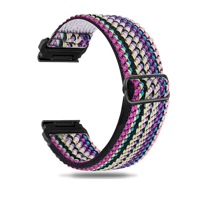 Garmin Elastic Nylon Watch Band - Woven QuickFit Strap