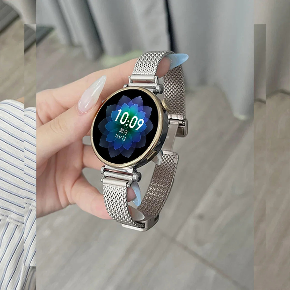 OnePlus Watch Slim Magnetic Metal Mesh Band