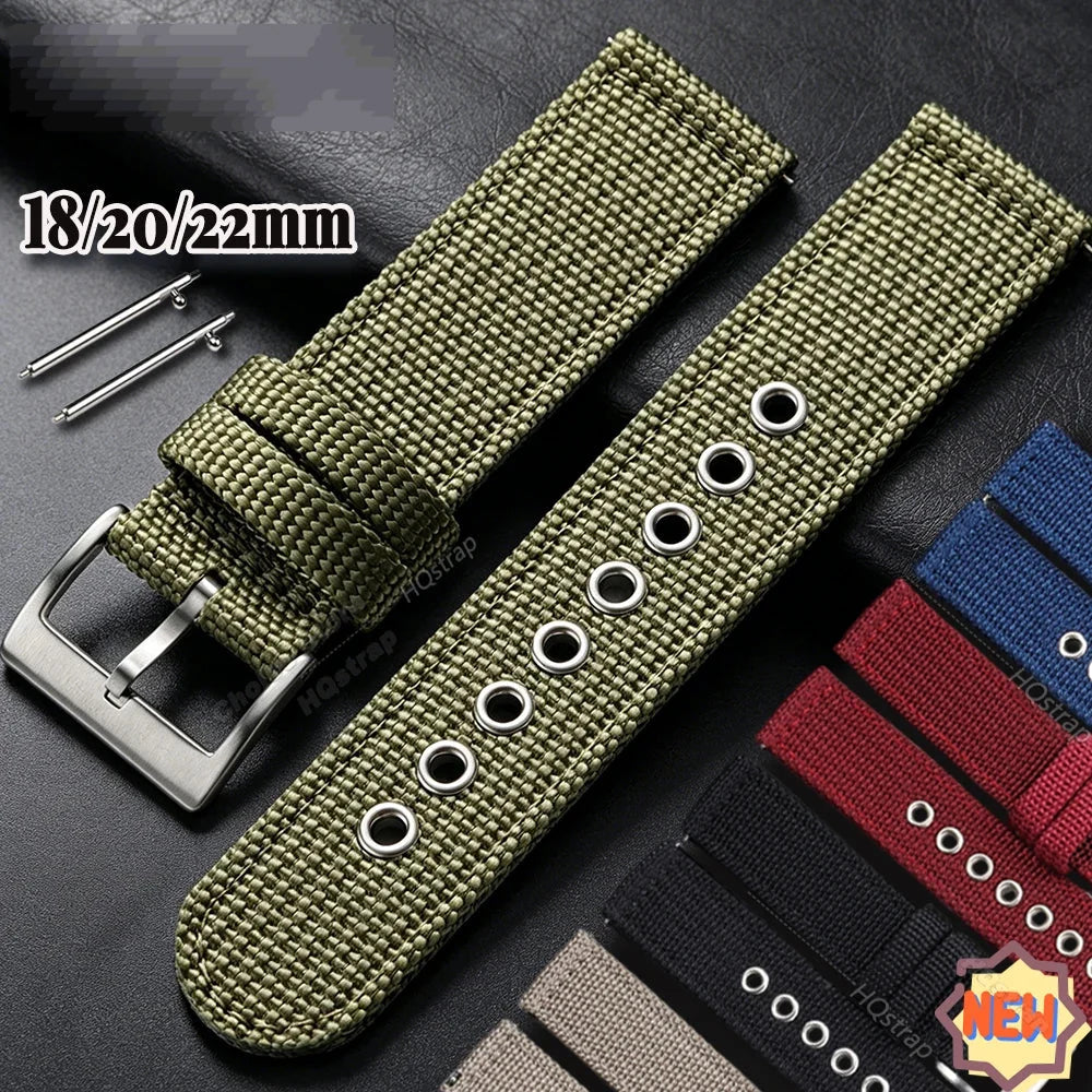TicWatch Pro 3, E3 & GTH Nylon Canvas Band