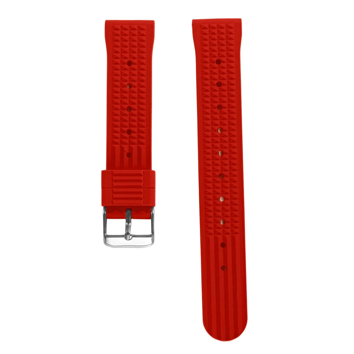 Motorola Moto Watch FKM Rubber Waffle Band