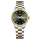slver gold - black