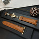 gold button brown