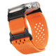 orange leather